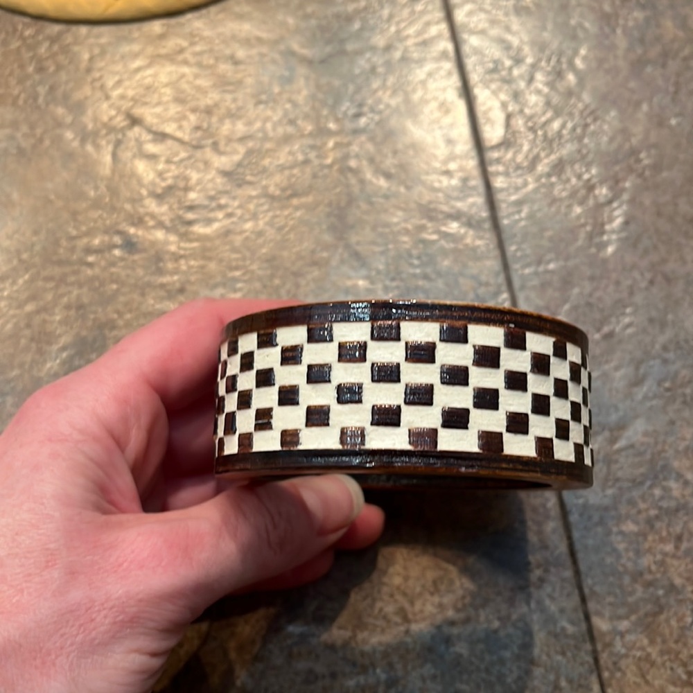 Anthropologie wooden bracelet. Super cute!